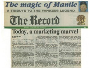 Today, a marketing marvel