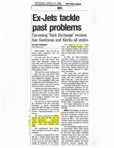 Ex-Jets tackle past problems