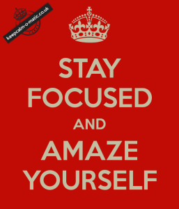 Tuesday Challenge: How Can I Stay Focused?