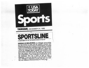 Sportsline: A quick read on the top sports news of the day