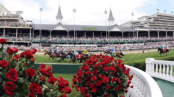 A piece of the Kentucky Derby Action