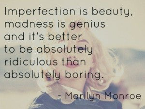 Enjoy the Imperfections