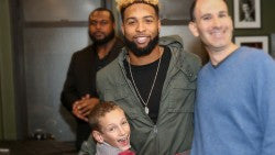 Young Boy Surprised By His Hero, Odell Beckham Jr