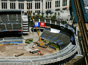 Iconic Façade Comes Down From Old Yankee Stadium as Part of Demolition