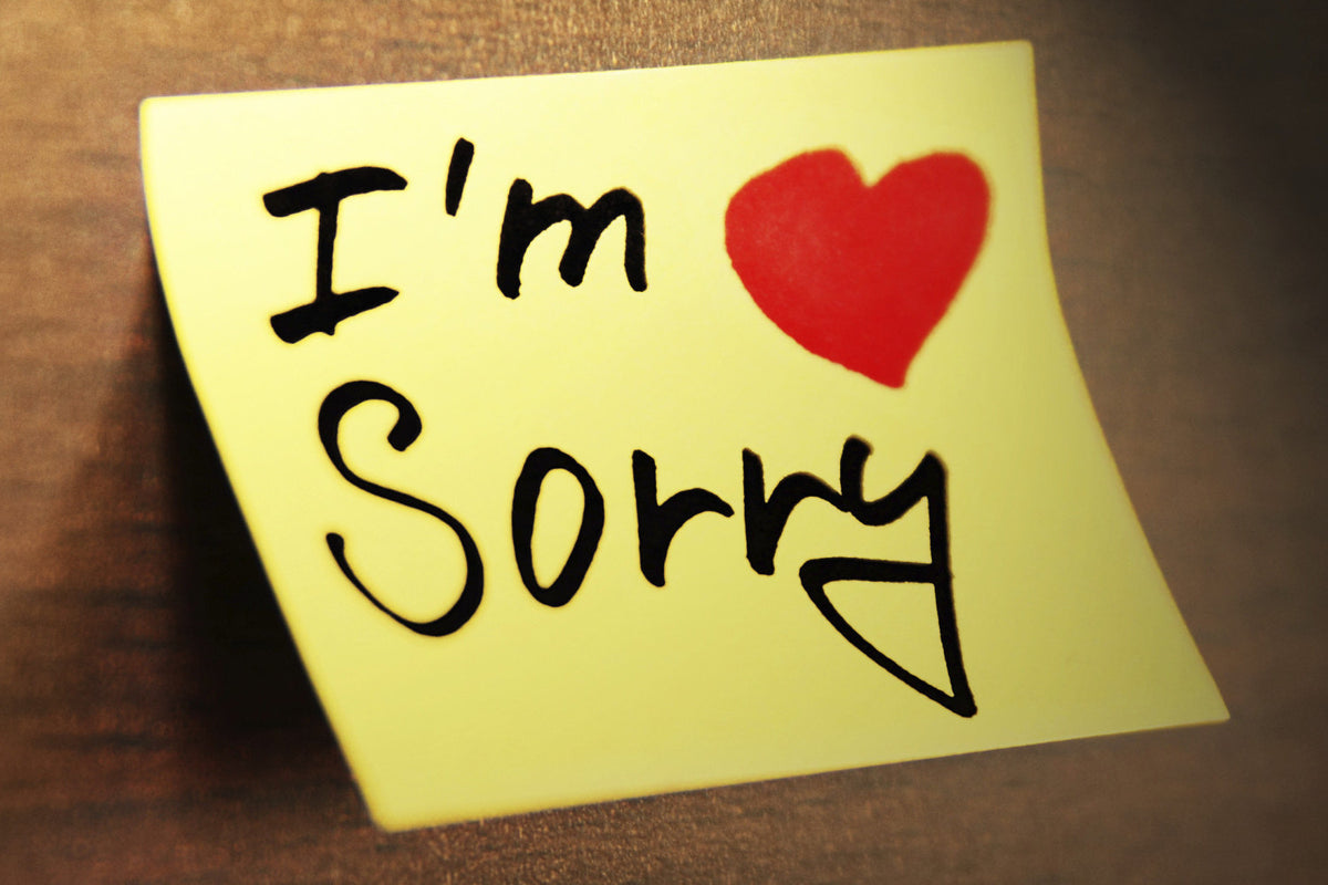 How to Accept an Apology