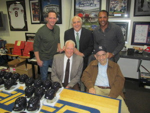 Berra, Larkin, Cone, Larsen Sign Sports Memorabillia In New Rochelle