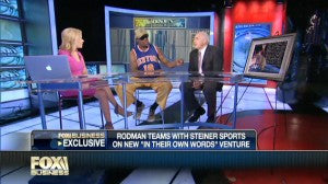 Dennis Rodman and Brandon Steiner Discuss In Their Own Words™ with FOX Business